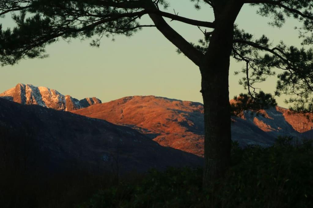 1 Bedroom Cabin With Mountain & Loch Views - Quiet Location Between Glencoe & Ben Nevis Corran  Ngoại thất bức ảnh